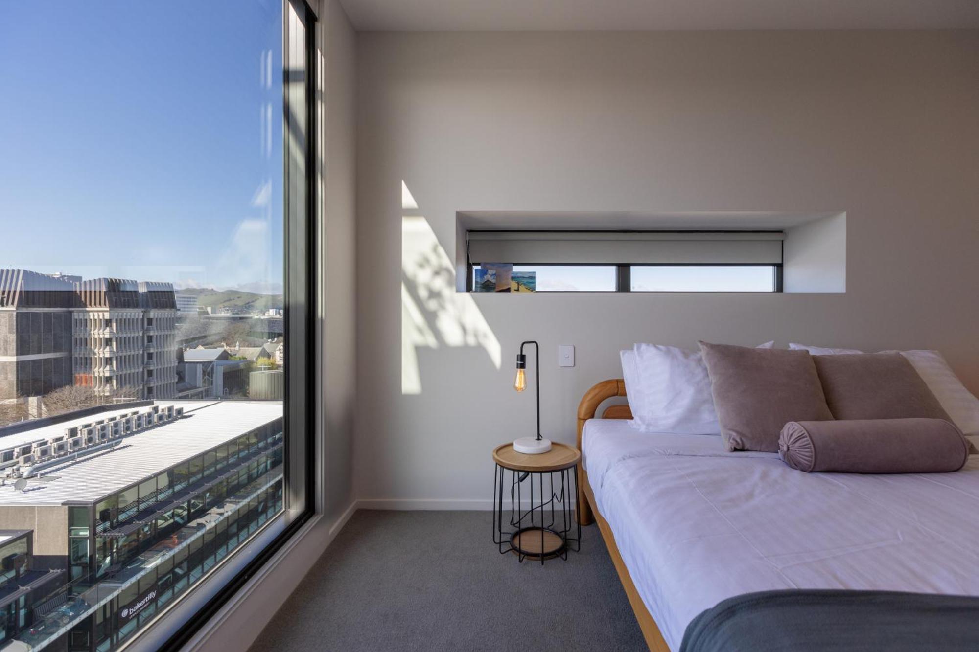 Luxury 2 Bedroom Cbd Apartment With Free Parking Christchurch Exteriör bild