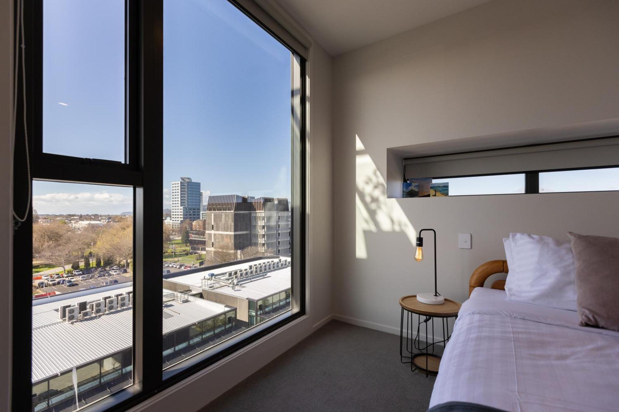 Luxury 2 Bedroom Cbd Apartment With Free Parking Christchurch Exteriör bild